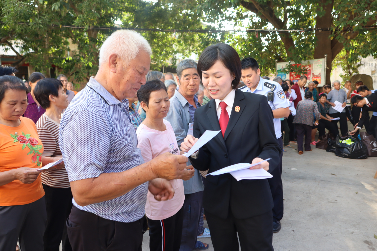 扶绥县人民法院渠黎人民法庭着力打造诉源治理新模式